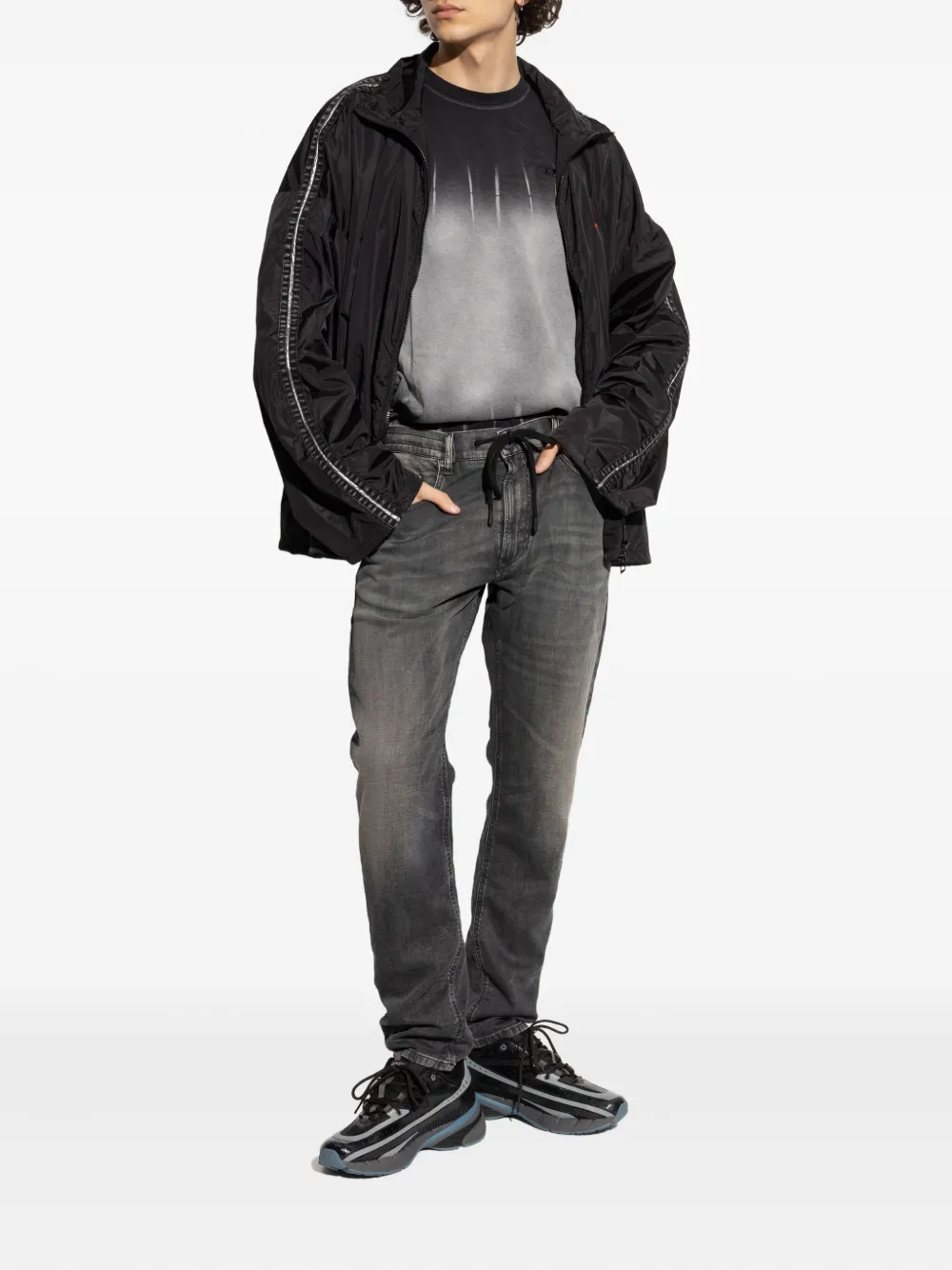 Diesel D-Krooley-B jeans - Grijs