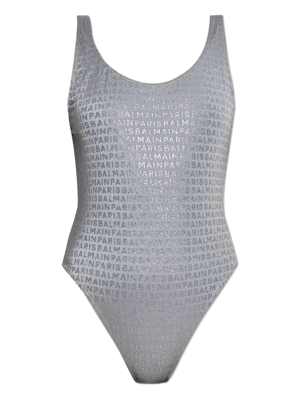 Balmain Badpak met logoprint Zilver