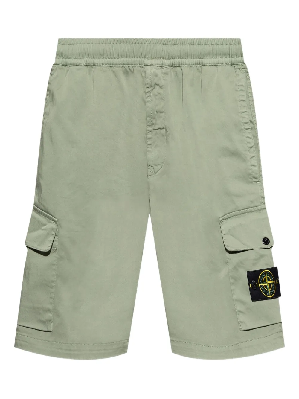 Stone Island Paracadute cargo shorts Groen