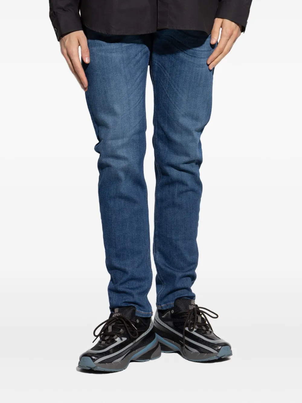 Diesel 1979 Sleenker jeans Blauw