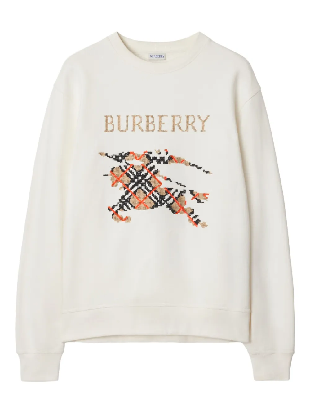 Burberry Sweater van katoenblend Beige