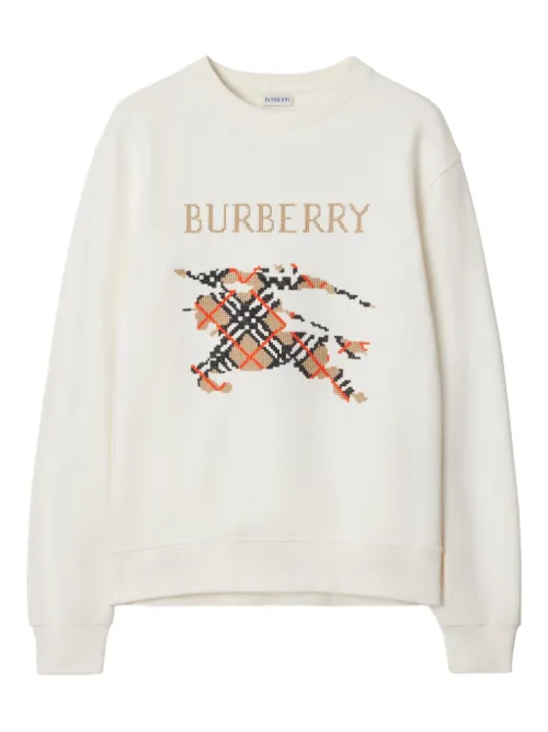 Sweat en coton mélangé - Burberry - Modalova
