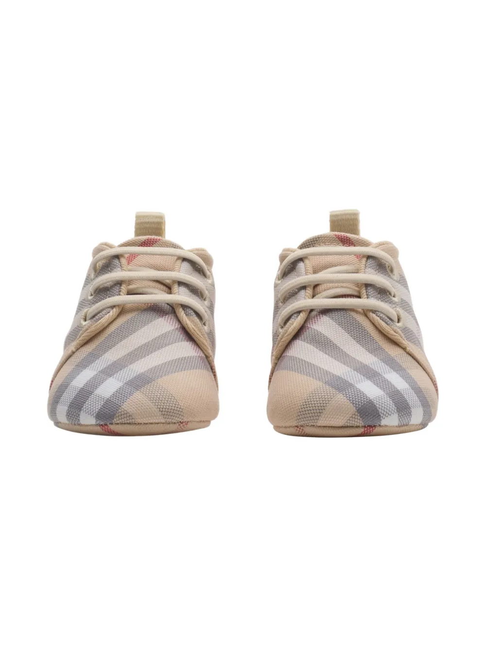 Burberry Kids Geruite slofjes - Beige