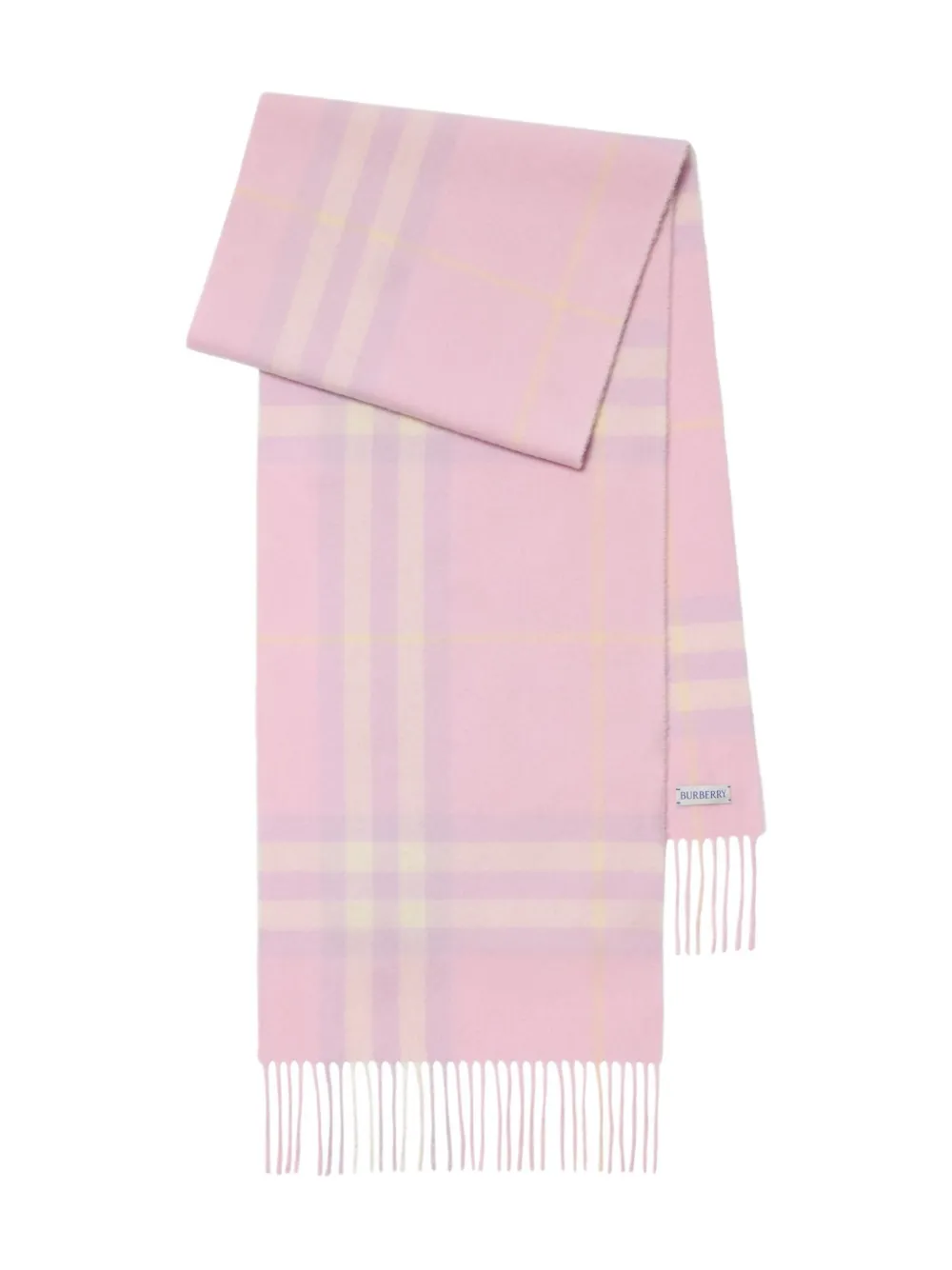 Burberry checked cashmere scarf | Men | Image 2