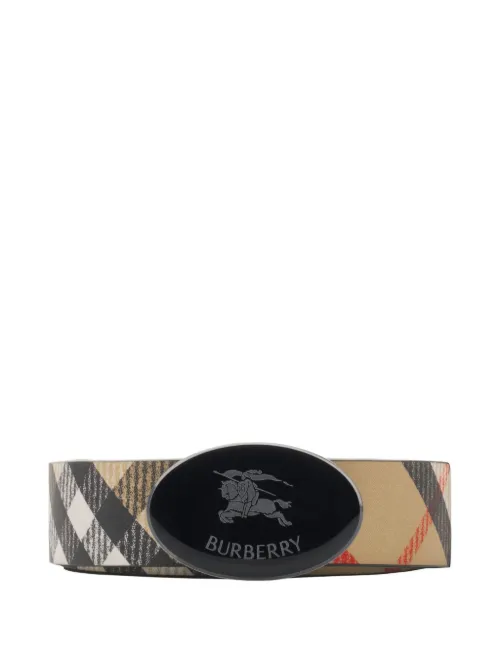 Ceinture à bandes contrastantes - Burberry - Modalova