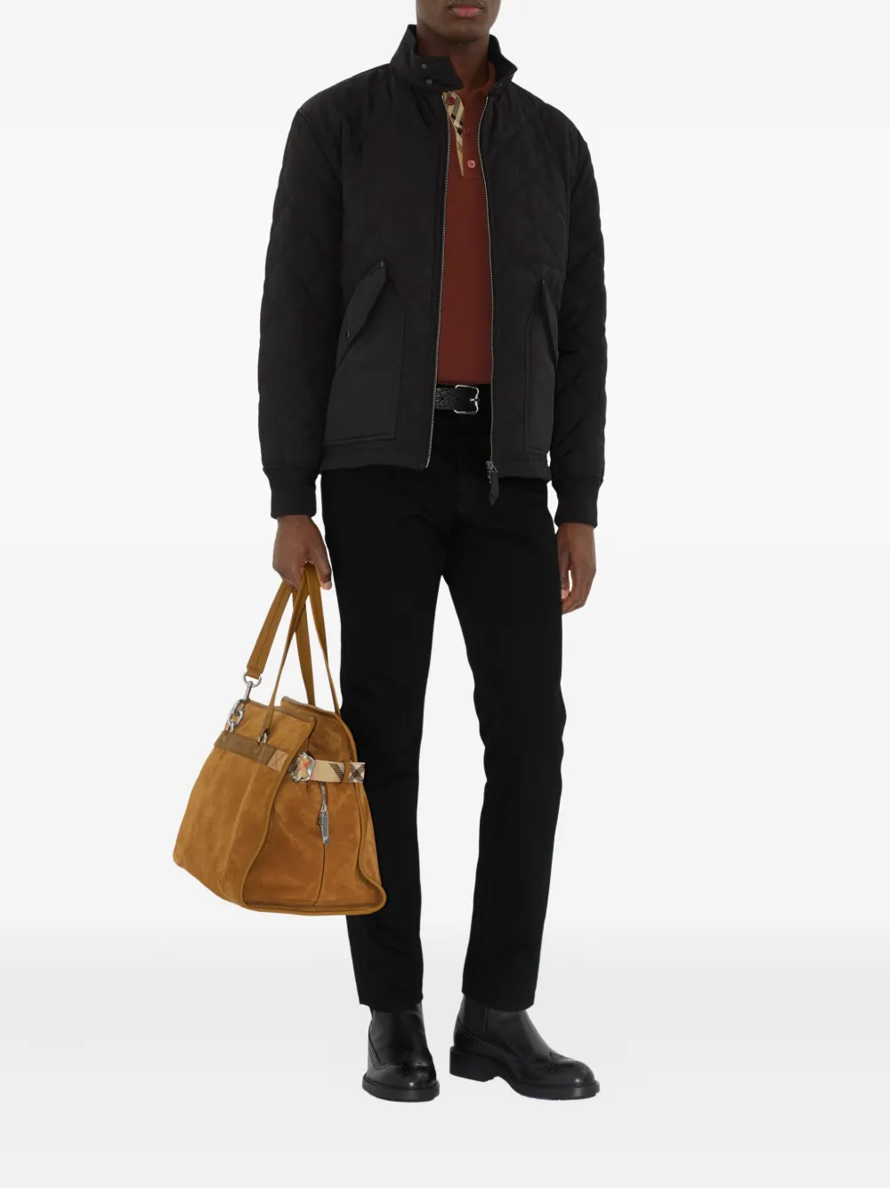 Burberry Slim-fit jeans - Zwart