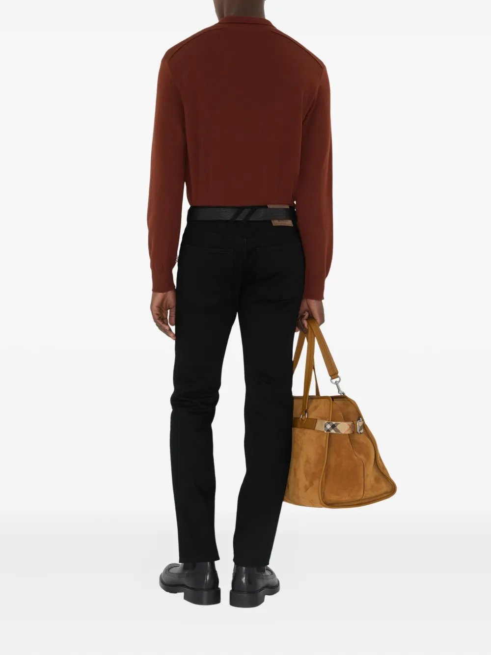 Burberry Slim-fit jeans Zwart