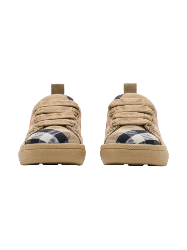 Vintage Check canvas sneakers