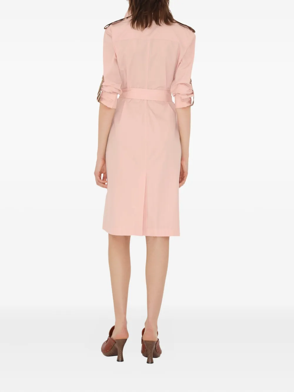 Burberry Popeline blousejurk Roze