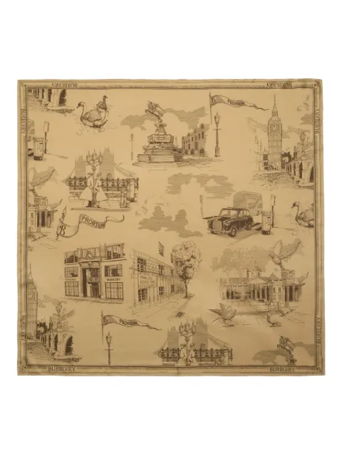 Burberry London Landmarks scarf