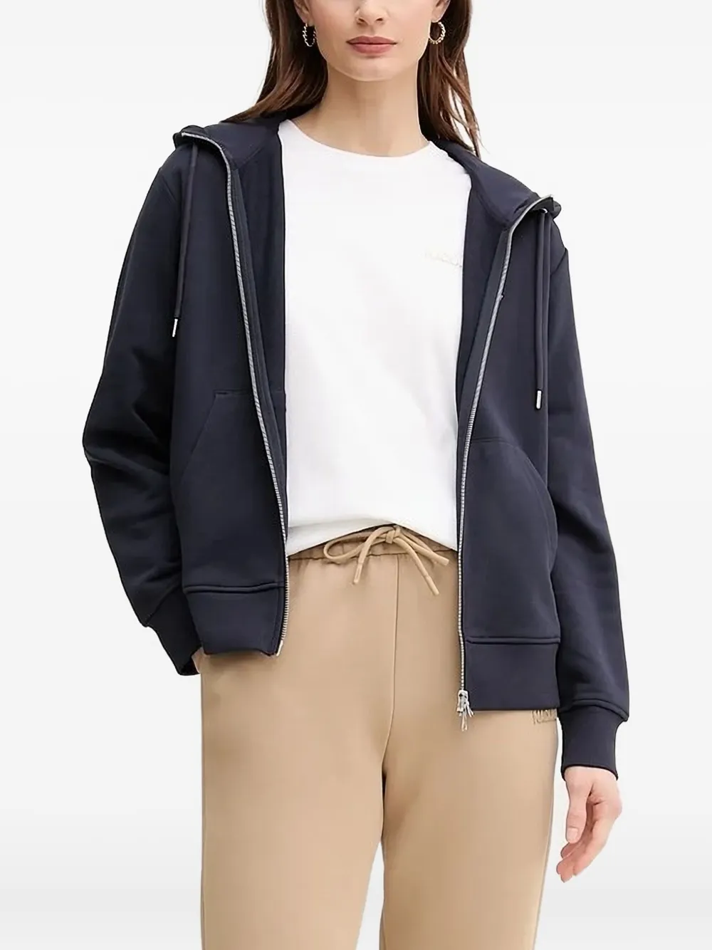 Gant zip-up hoodie | Blue | Image 1