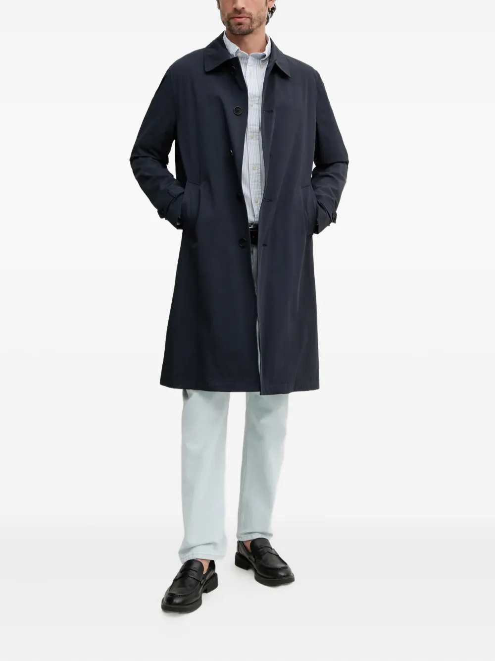 Gant Gestreept overhemd - Blauw