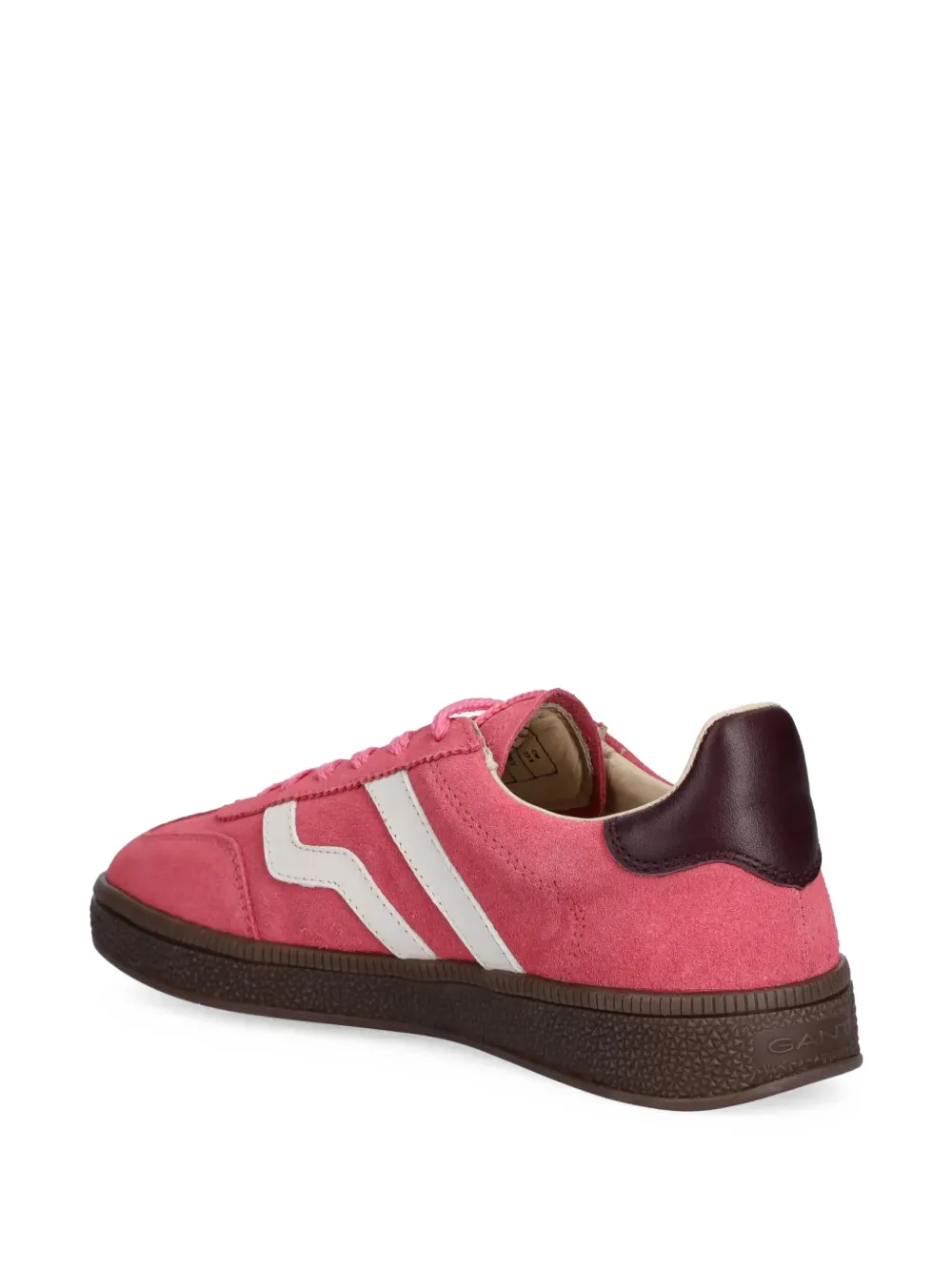 Gant Suède low-top sneakers Roze