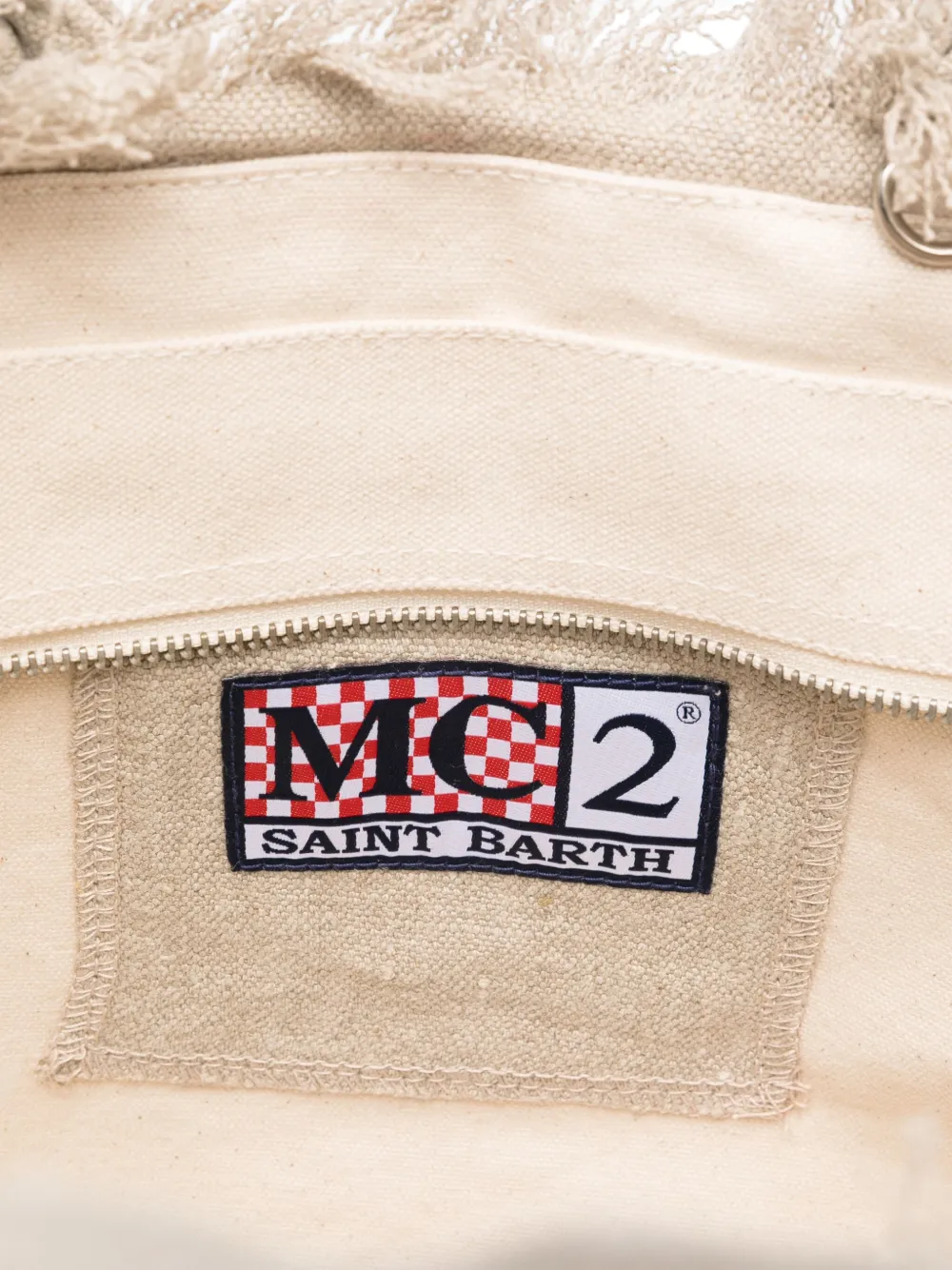 MC2 Saint Barth Colette shopper Beige