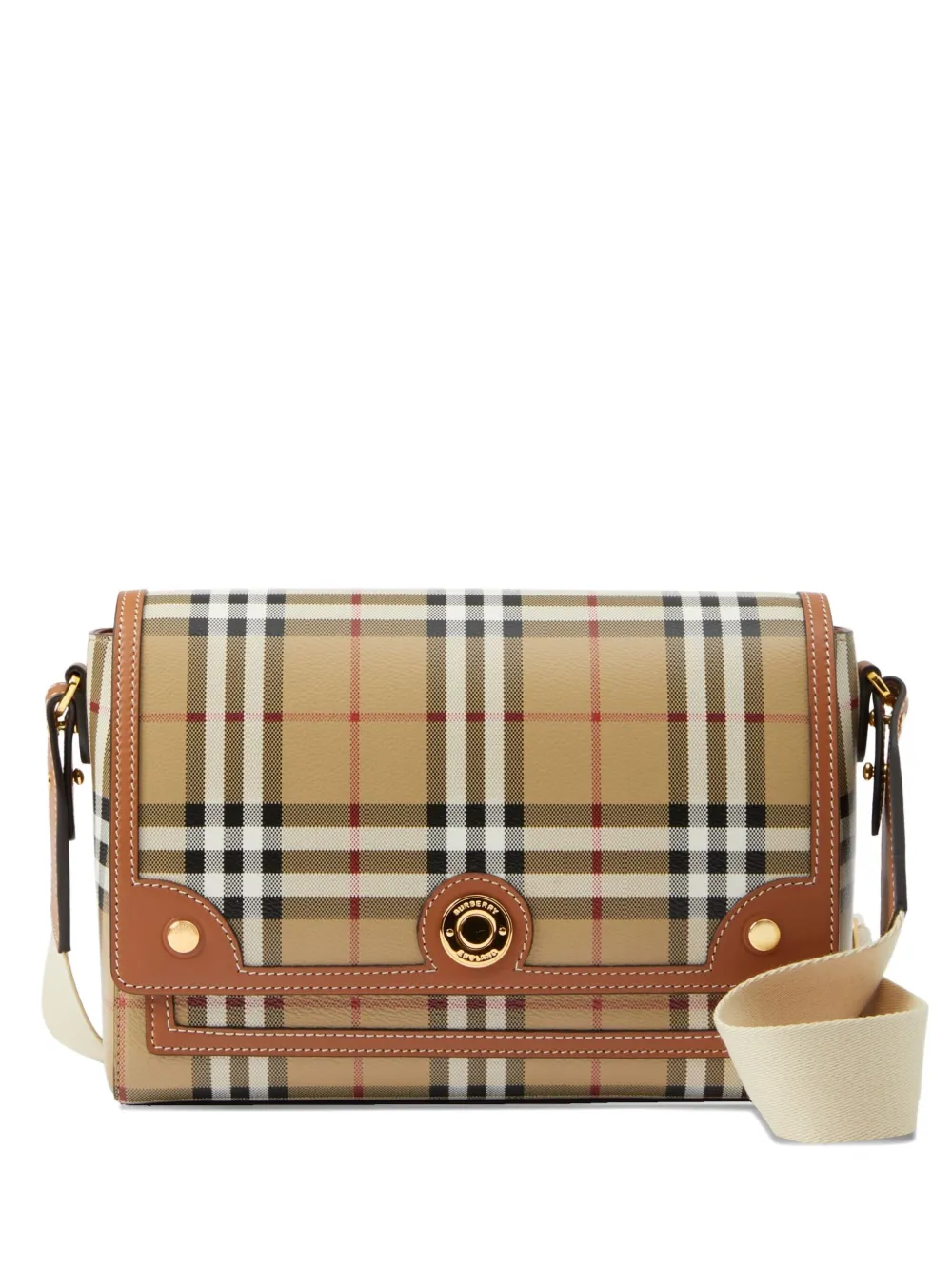 Burberry Geruite crossbodytas Beige