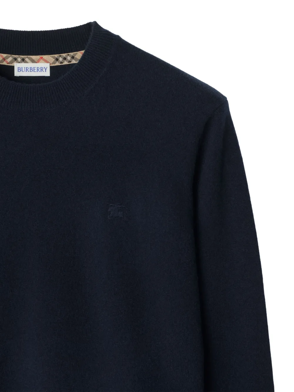 Burberry Sweater met ronde hals - Blauw