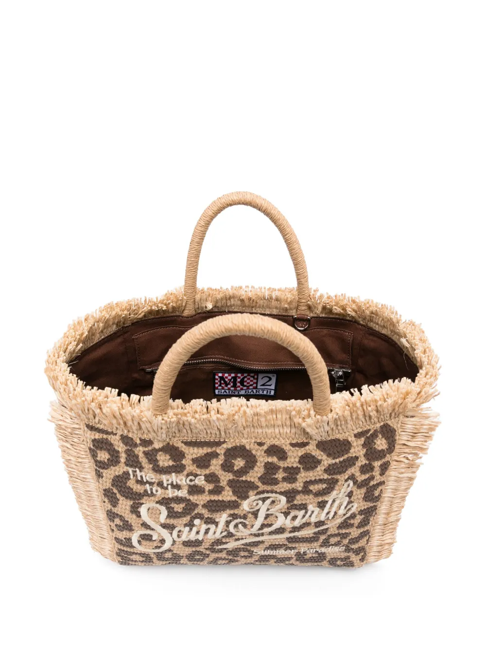 MC2 Saint Barth Colette shopper Beige