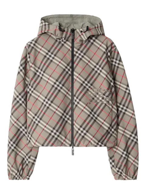 Burberry جاكيت كاروهات بوجهين