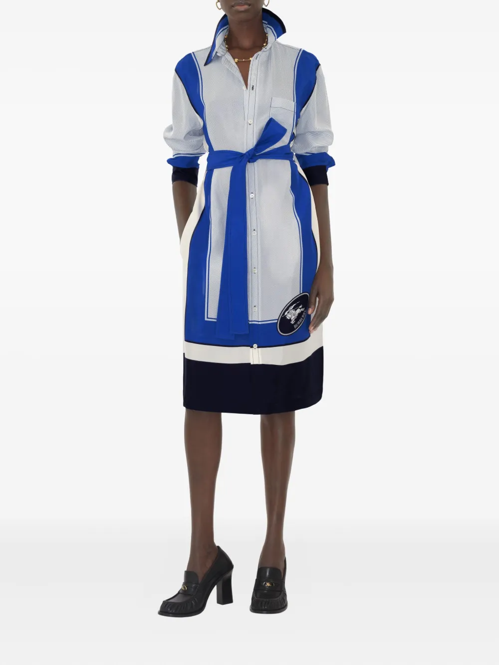 Burberry silk shirt dress | Day Dresses | Image 2