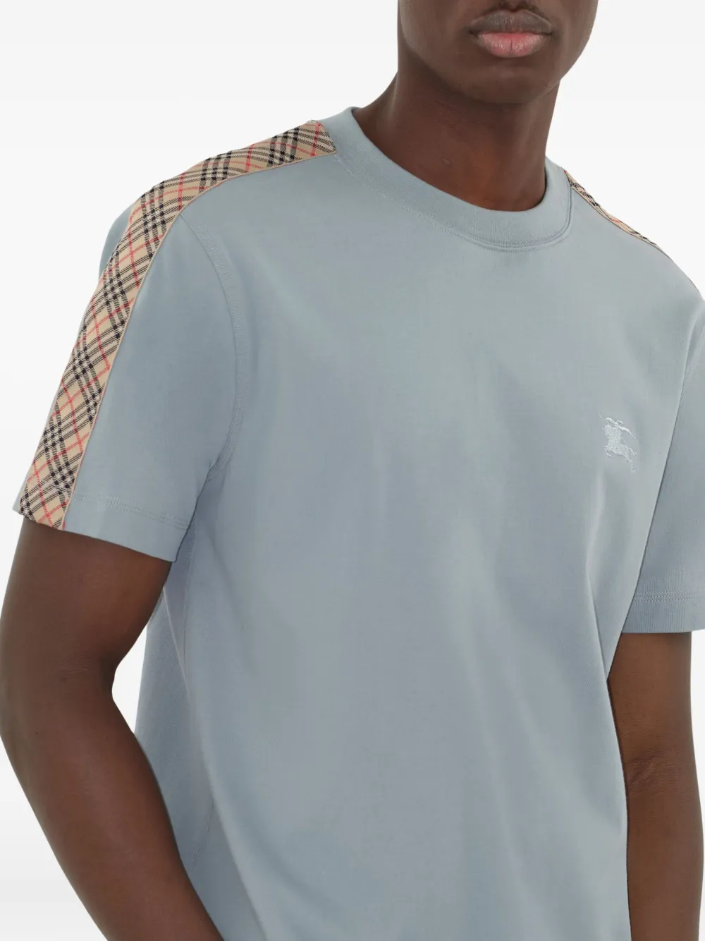 Burberry Katoenen T-shirt Blauw