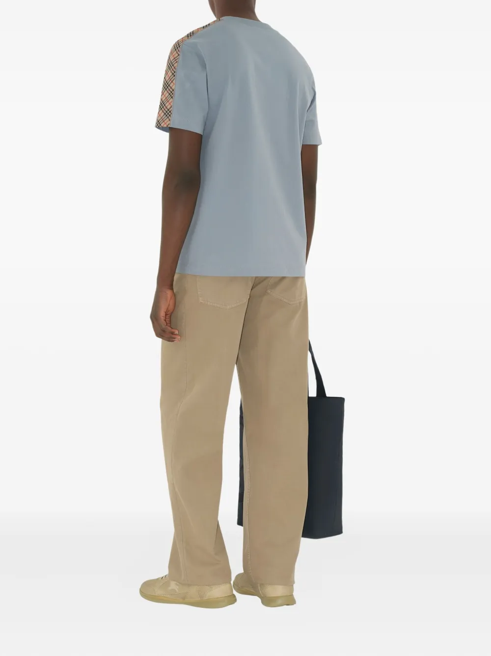Burberry Katoenen T-shirt Blauw
