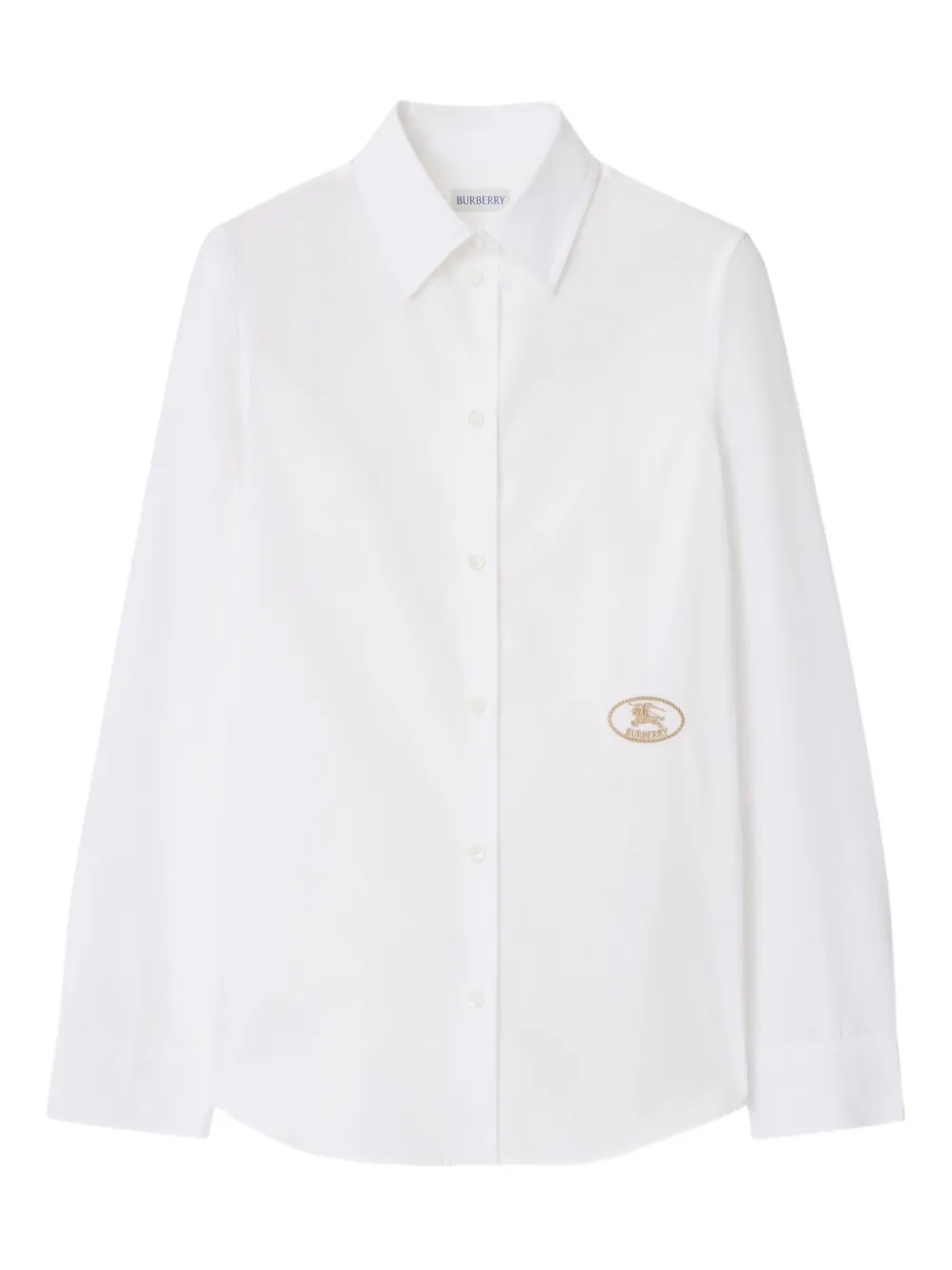 Burberry Popeline blouse Wit
