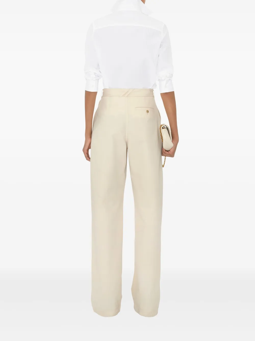 Burberry Popeline blouse Wit