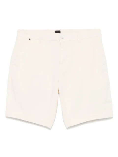 BOSS gabardine chino shorts