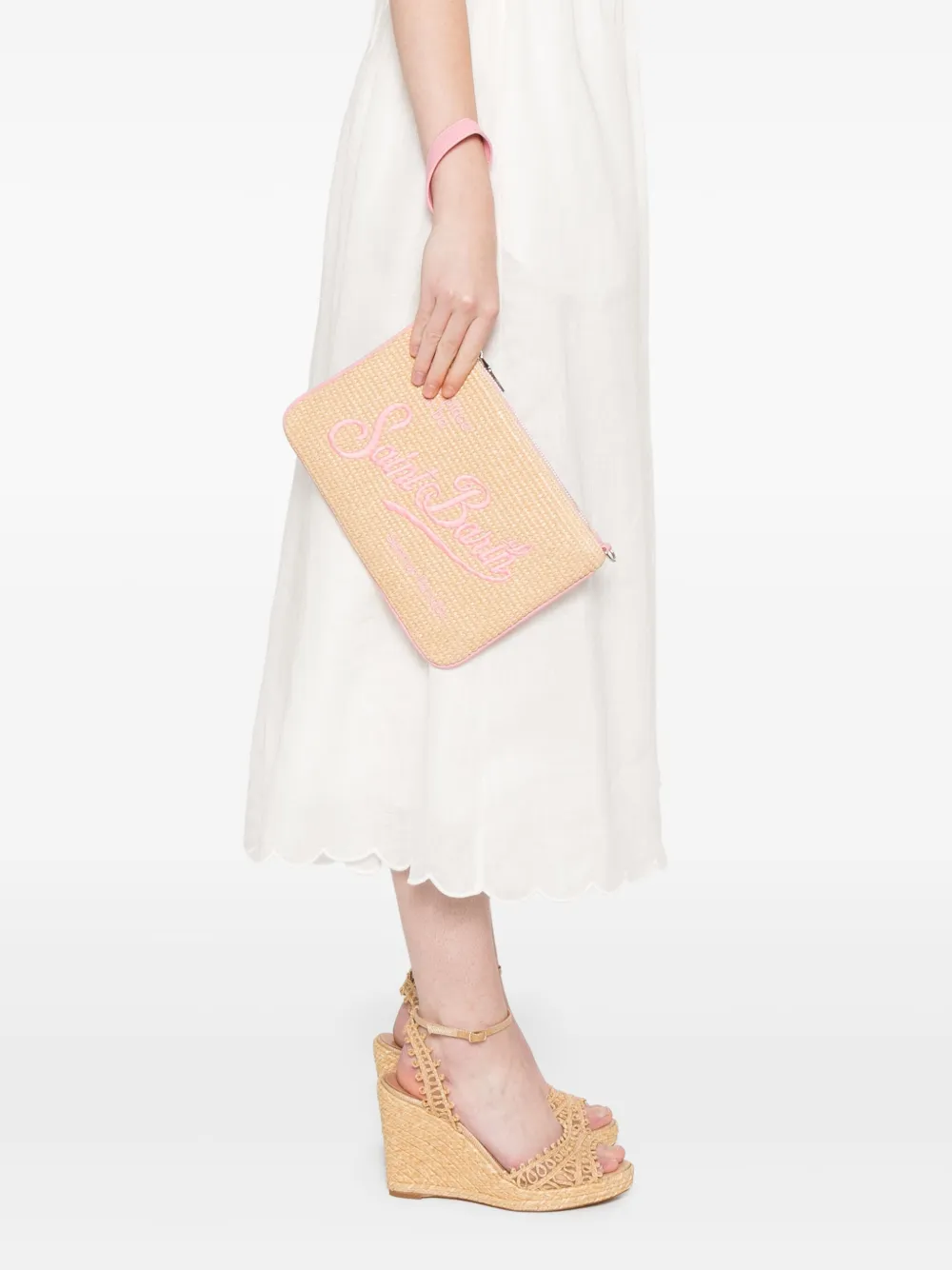 MC2 Saint Barth Parisienne clutch Beige
