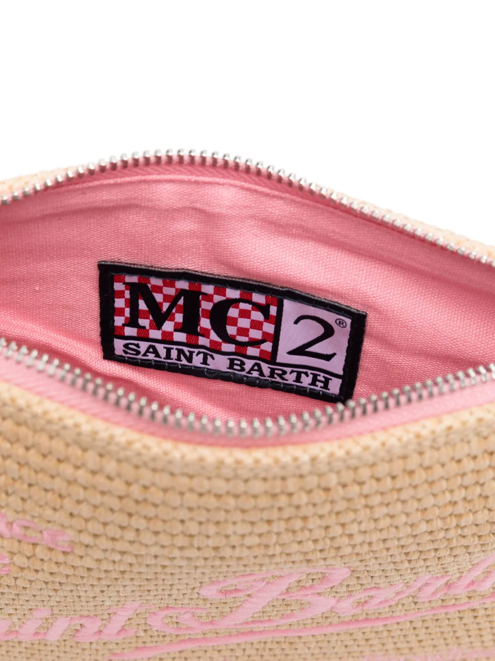 MC2 Saint Barth Parisienne clutch Beige