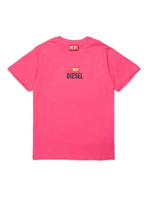 Diesel Kids T-shirt in cotone con logo