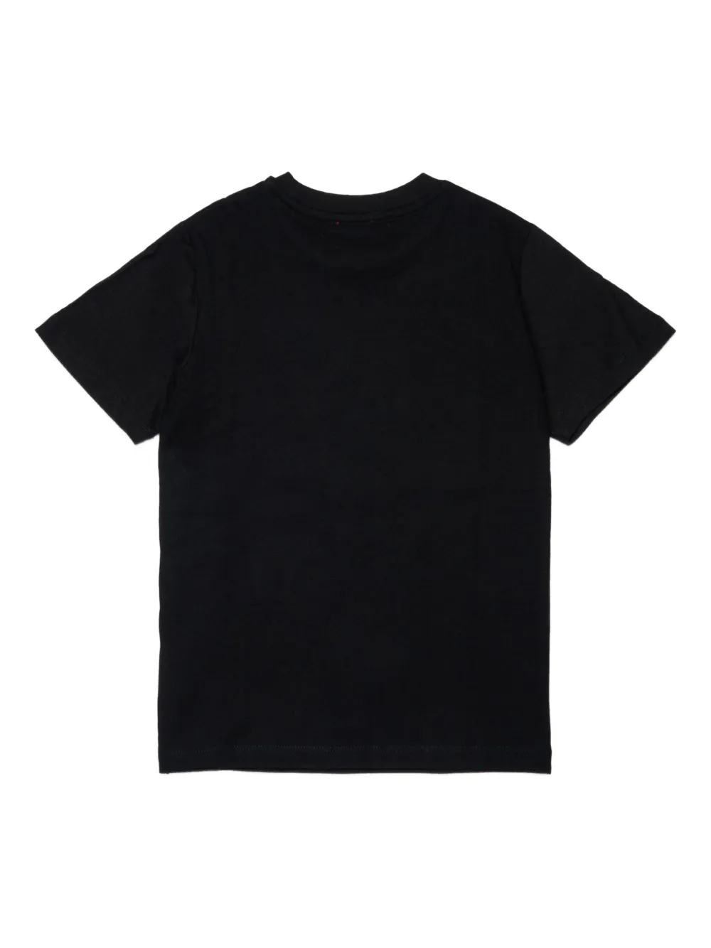 Diesel Kids logo-print T-shirt Zwart