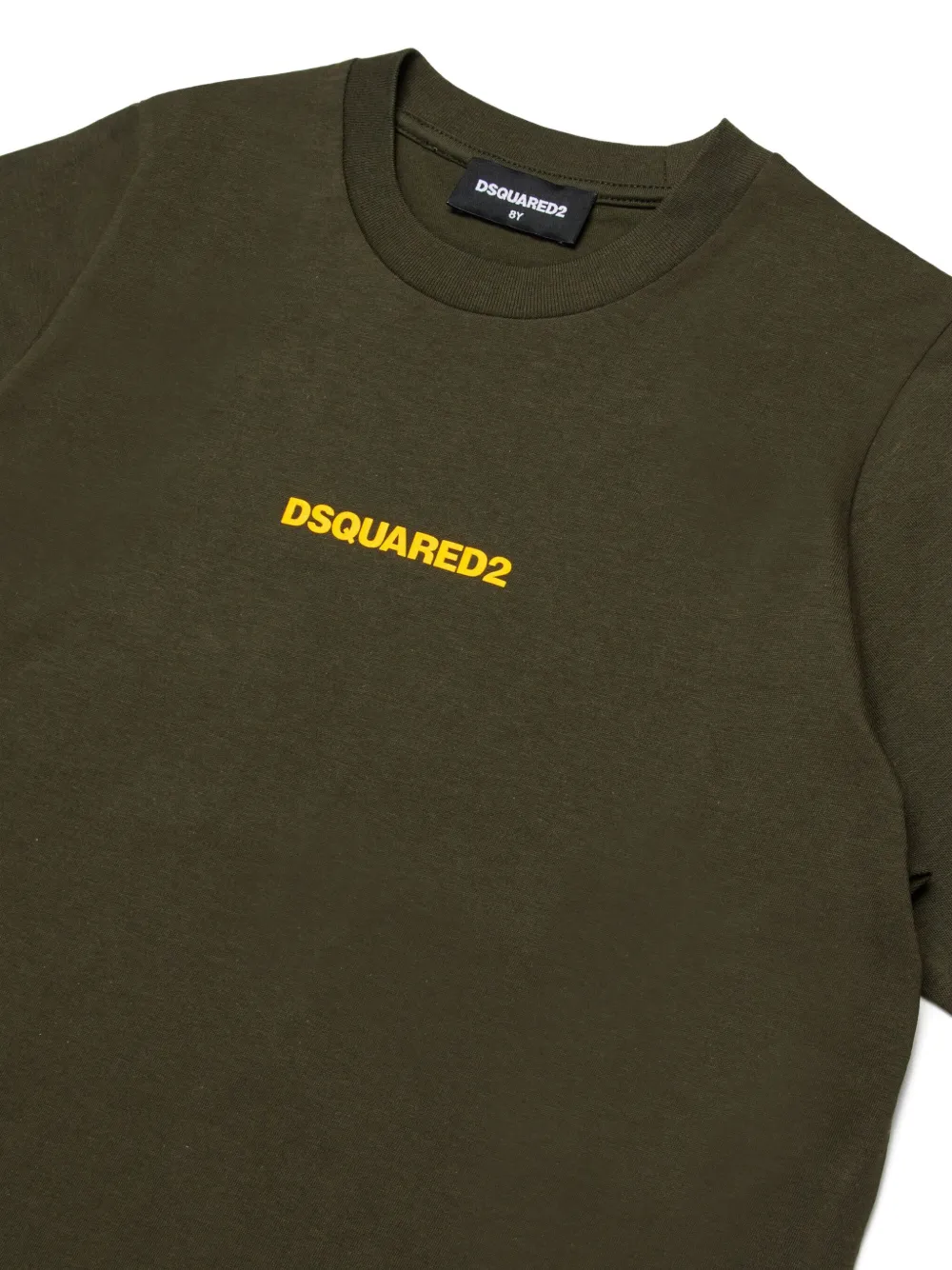 DSQUARED2 KIDS Katoenen T-shirt Groen