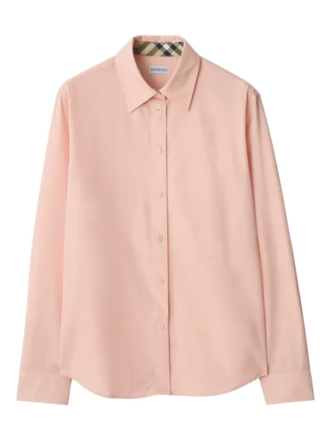 Burberry poplin cotton shirt