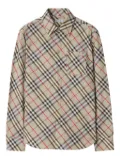 Burberry check-print shirt - Neutrals