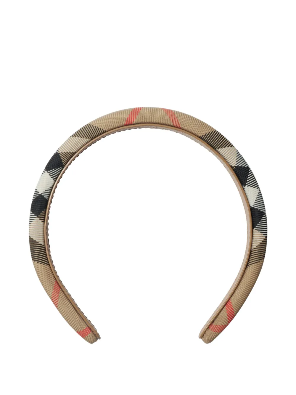 Burberry Kids Vintage Check haarband Bruin