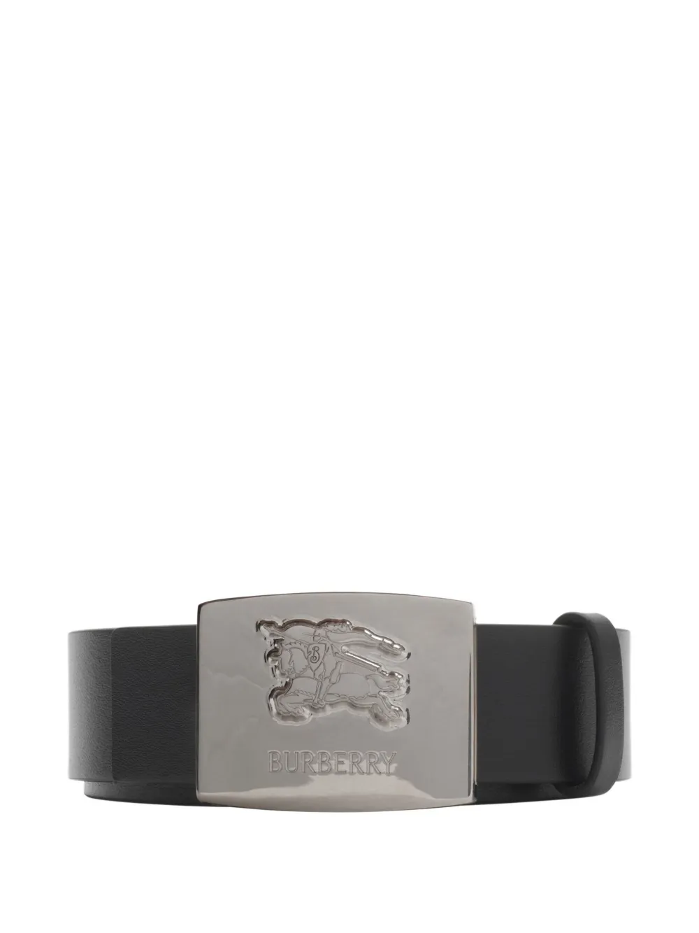 Burberry Geruite omkeerbare riem Beige