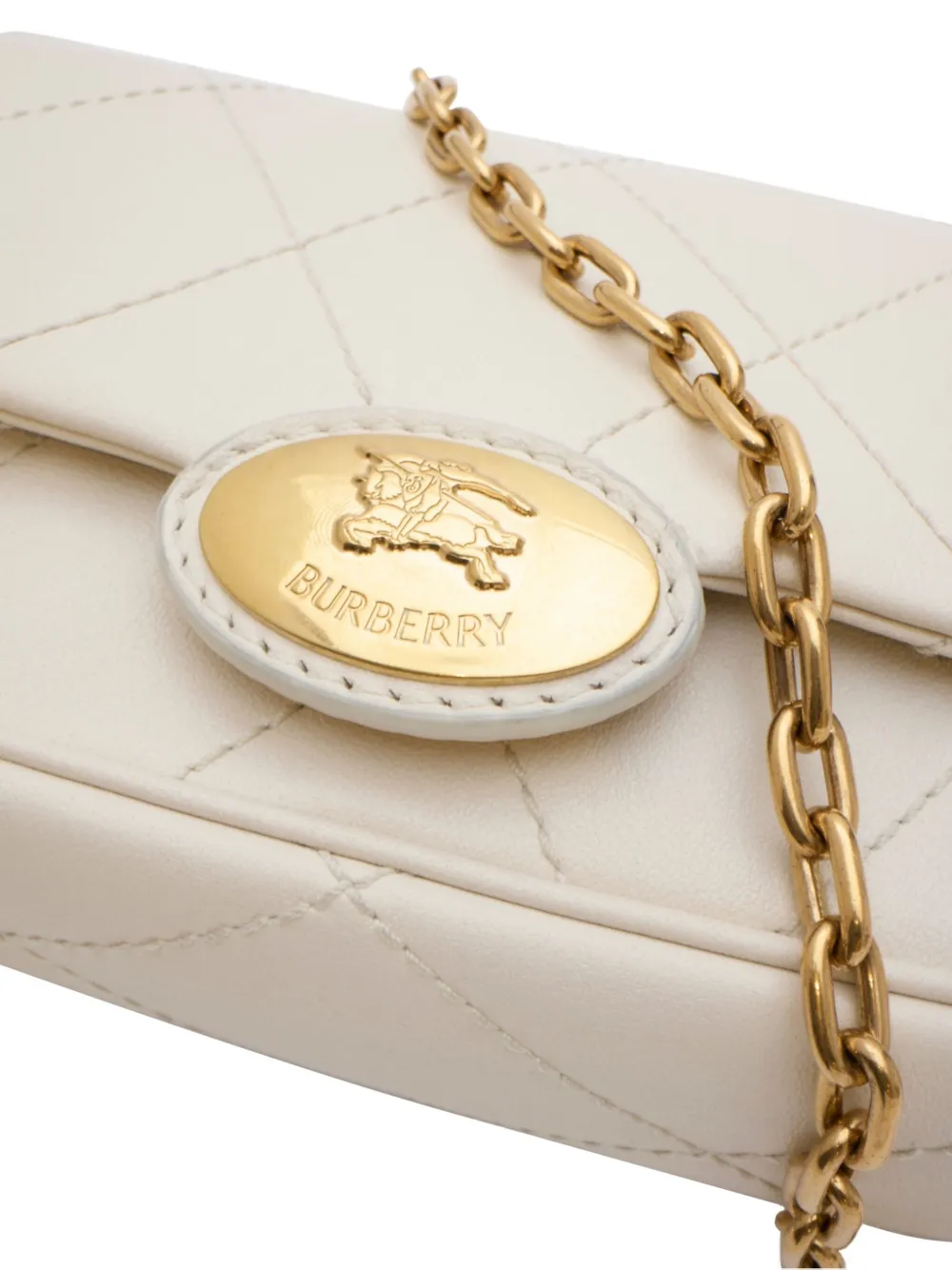 Burberry Strand clutch Wit