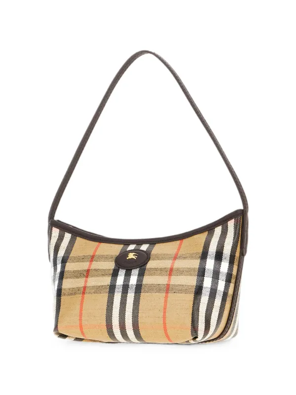 Burberry チェック トートバッグ | ニュートラル | FARFETCH JP