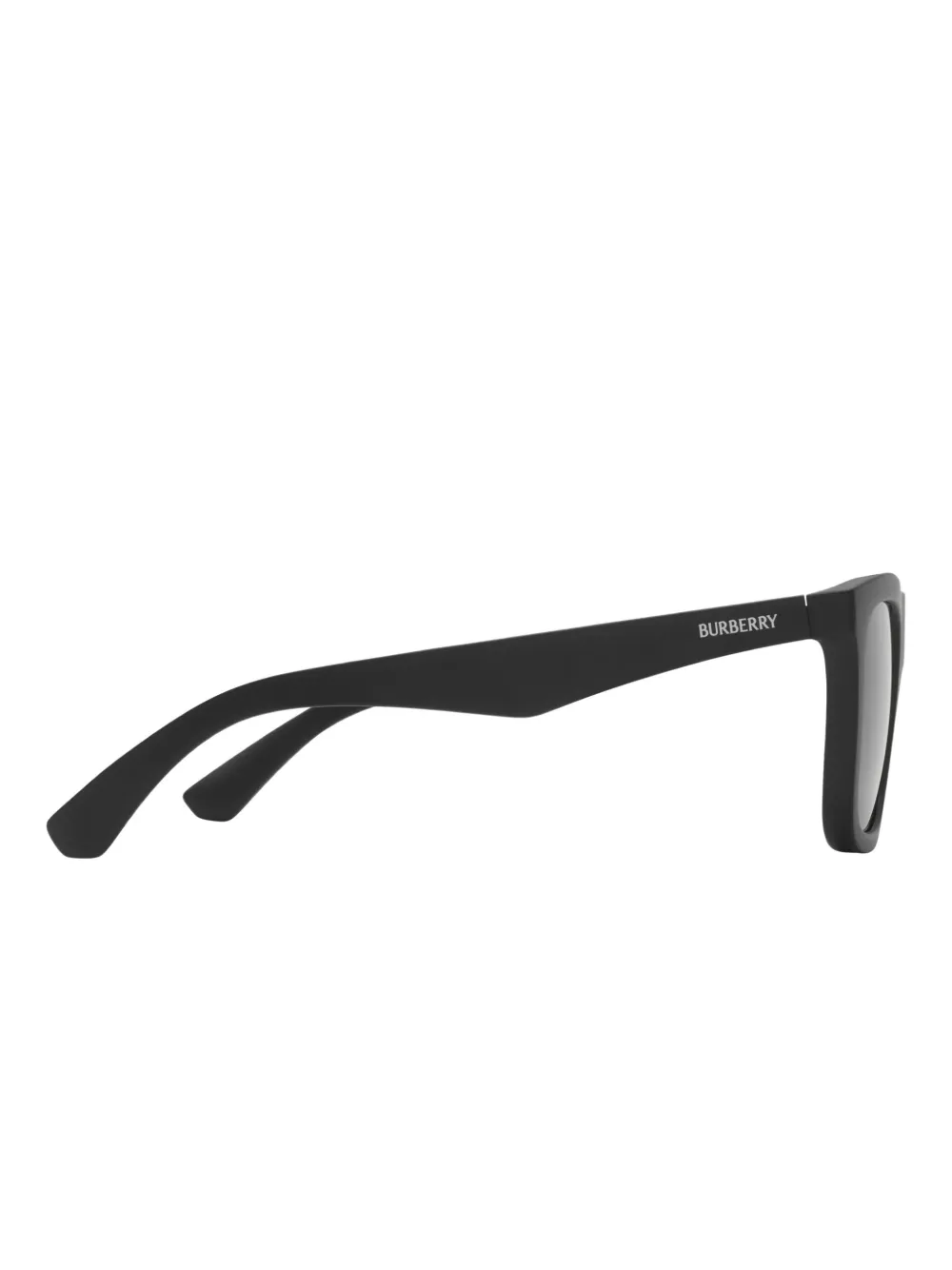 Burberry Eyewear Embossed Check zonnebril Zwart