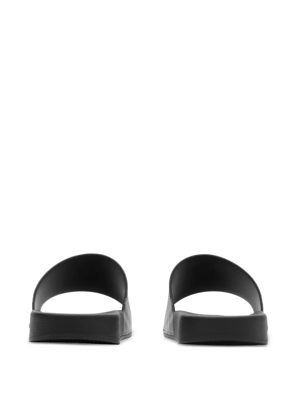 Burberry Geruite slippers Groen