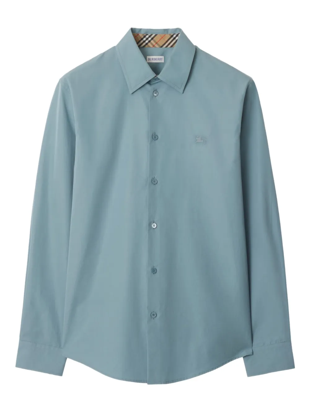 Burberry Katoenen overhemd Blauw