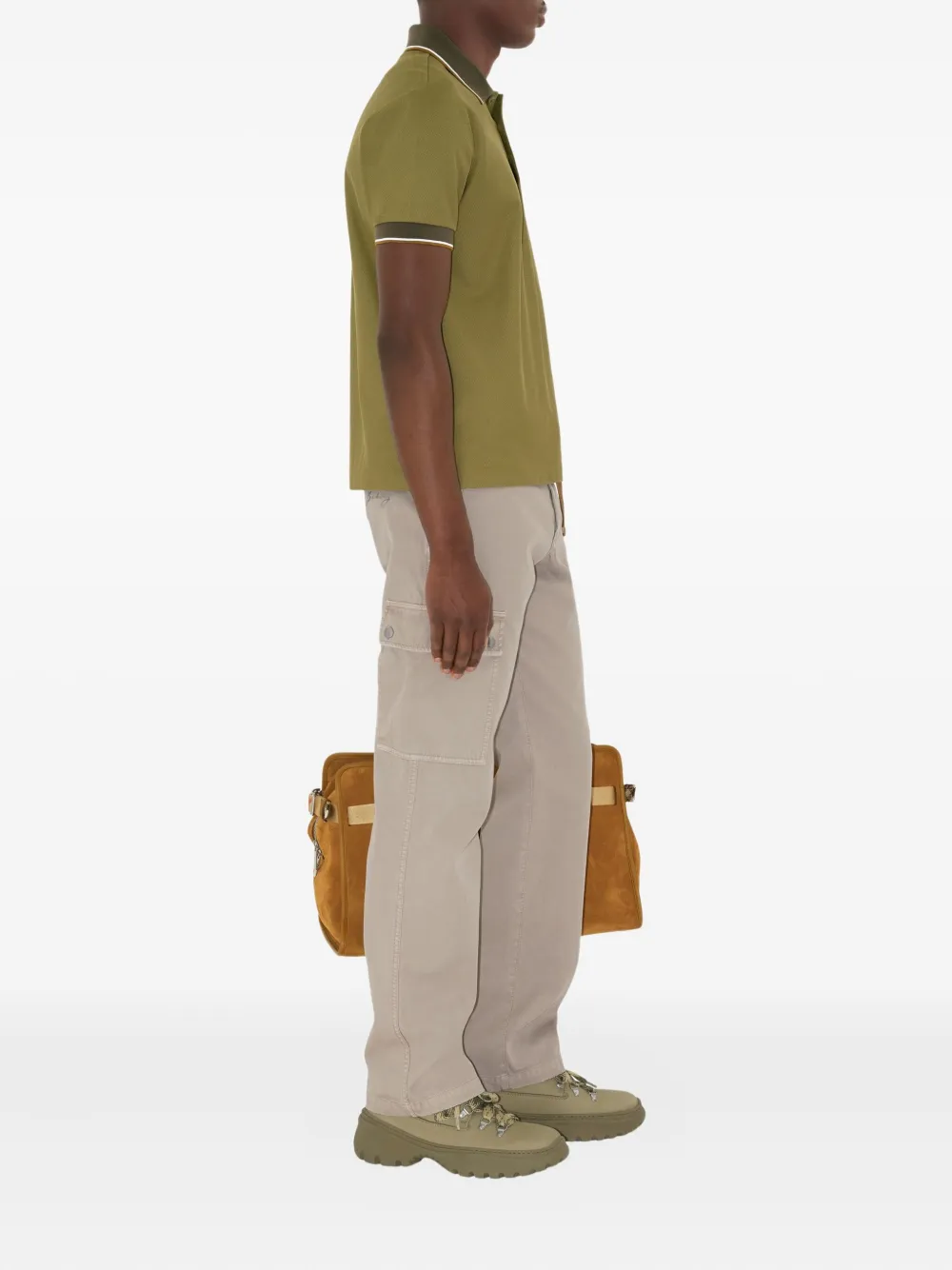Burberry Katoenen poloshirt Groen