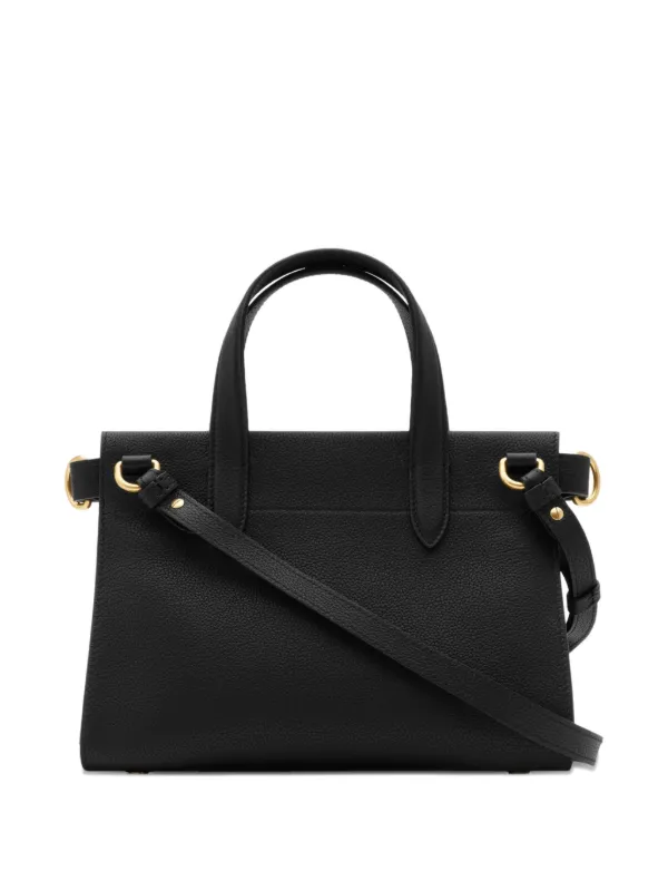 Burberry コッツウォルズ ハンドバッグ ミニ | ブラック | FARFETCH JP