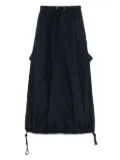 White Sand cotton maxi skirt - Blue