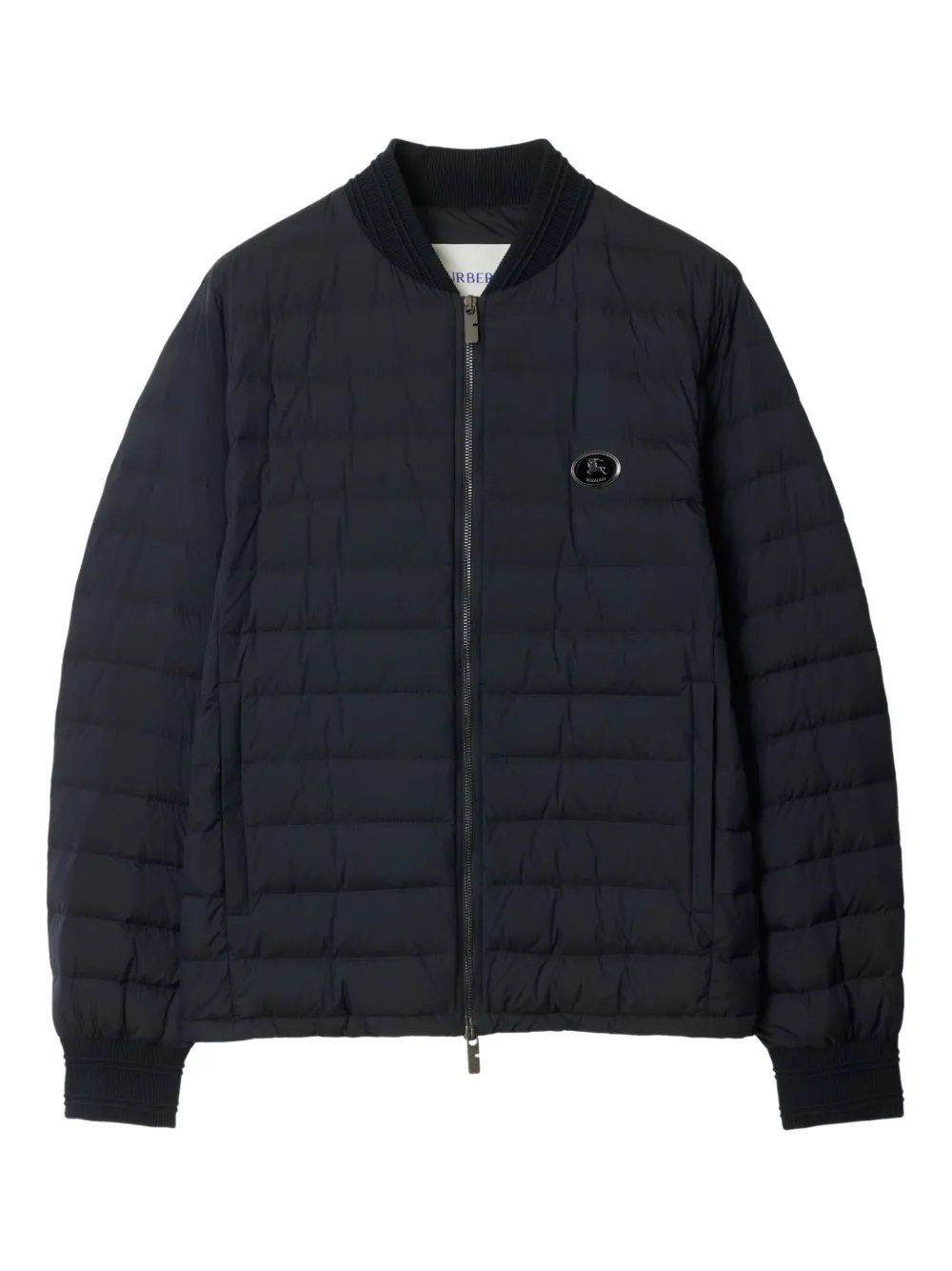 Burberry Jack met logo-applicatie Blauw
