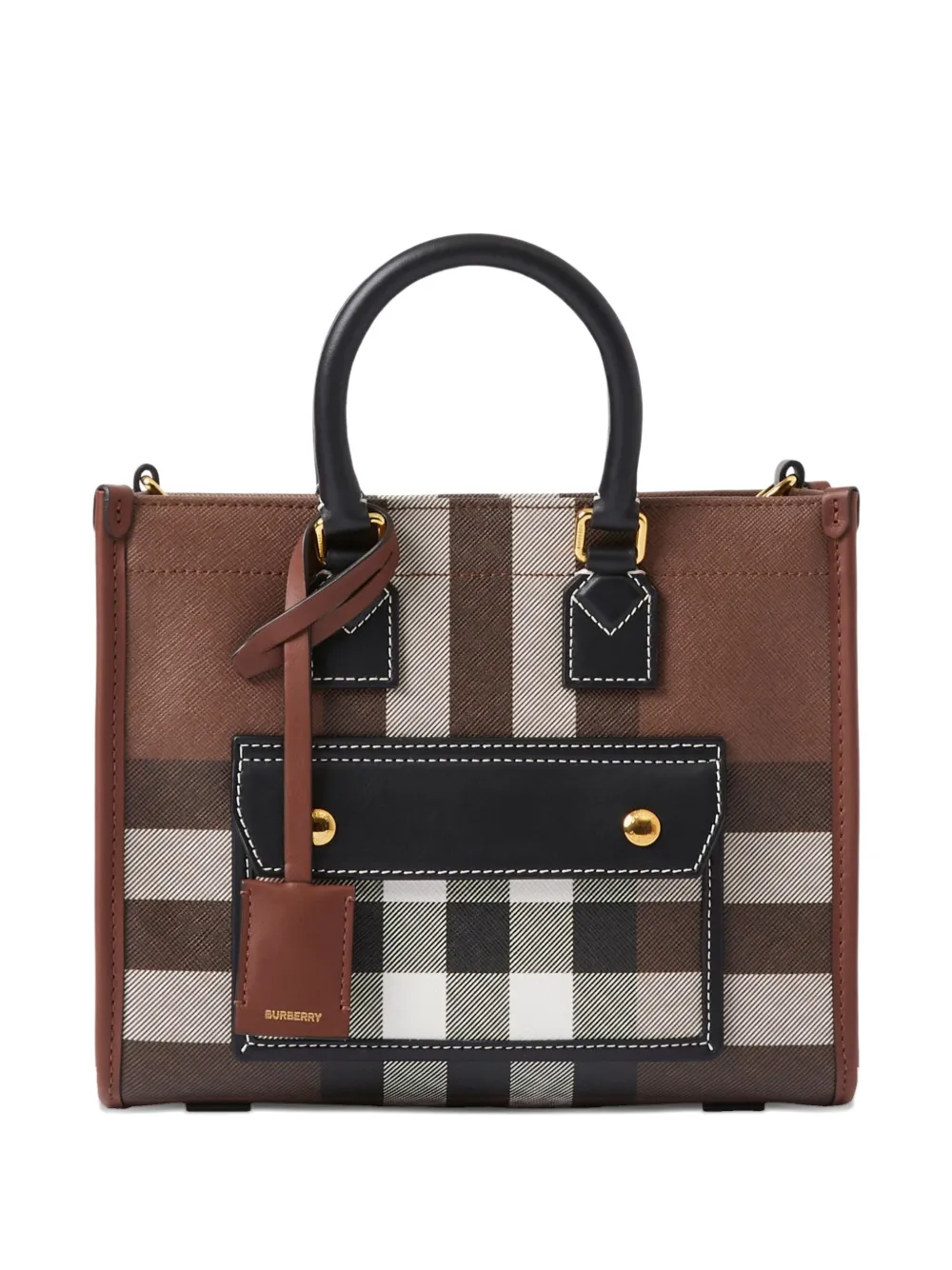 Burberry Freya mini-shopper Bruin