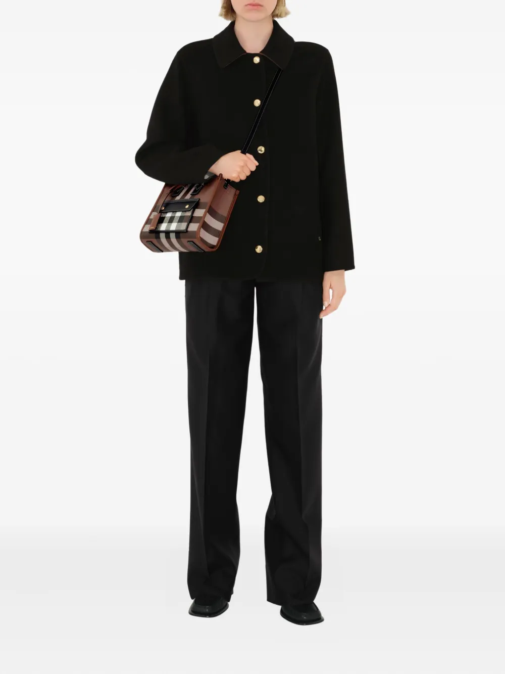 Burberry Freya mini-shopper Bruin