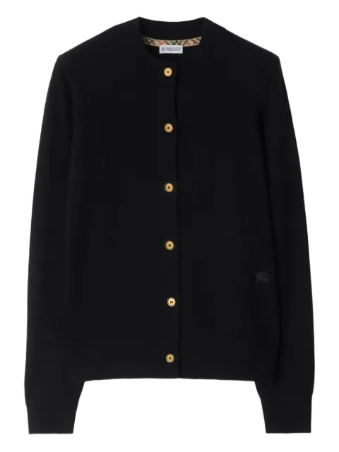 Burberry EKD-embroidered cardigan