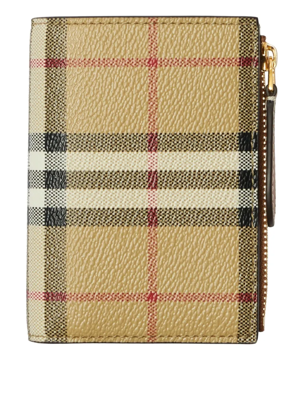 Burberry Geruite portemonnee Beige